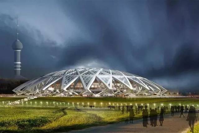  布雷斯特深海球场竣工，半潜式结构成建筑奇观  